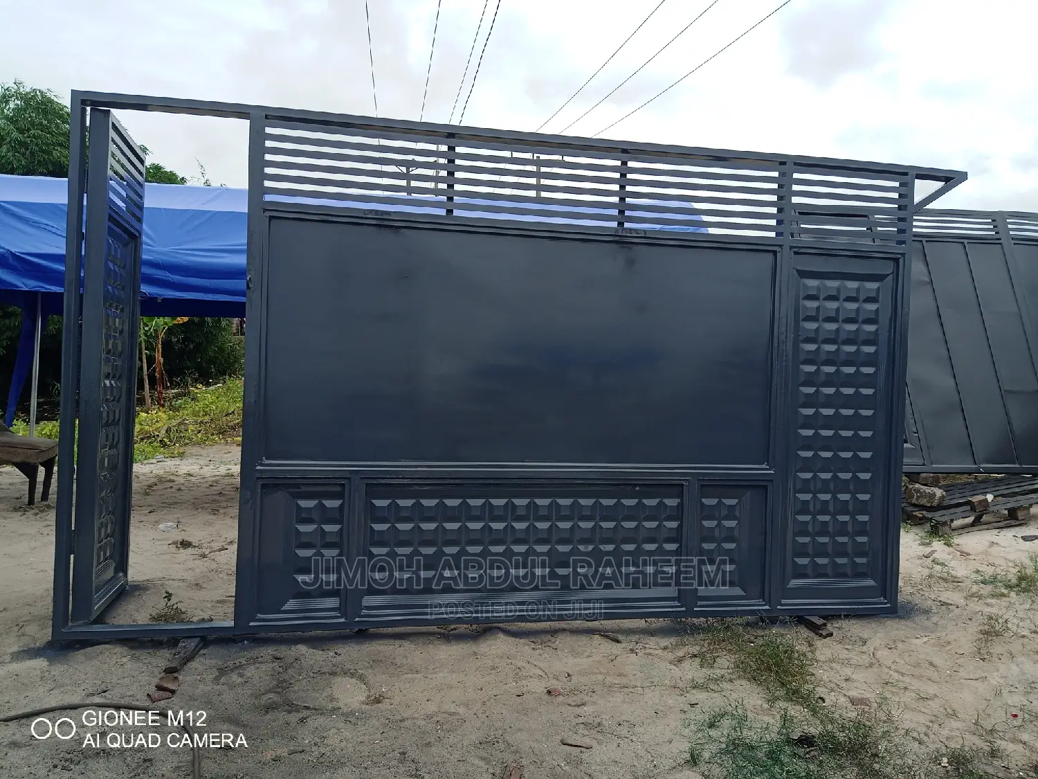 Modern Iron Sliding Gate