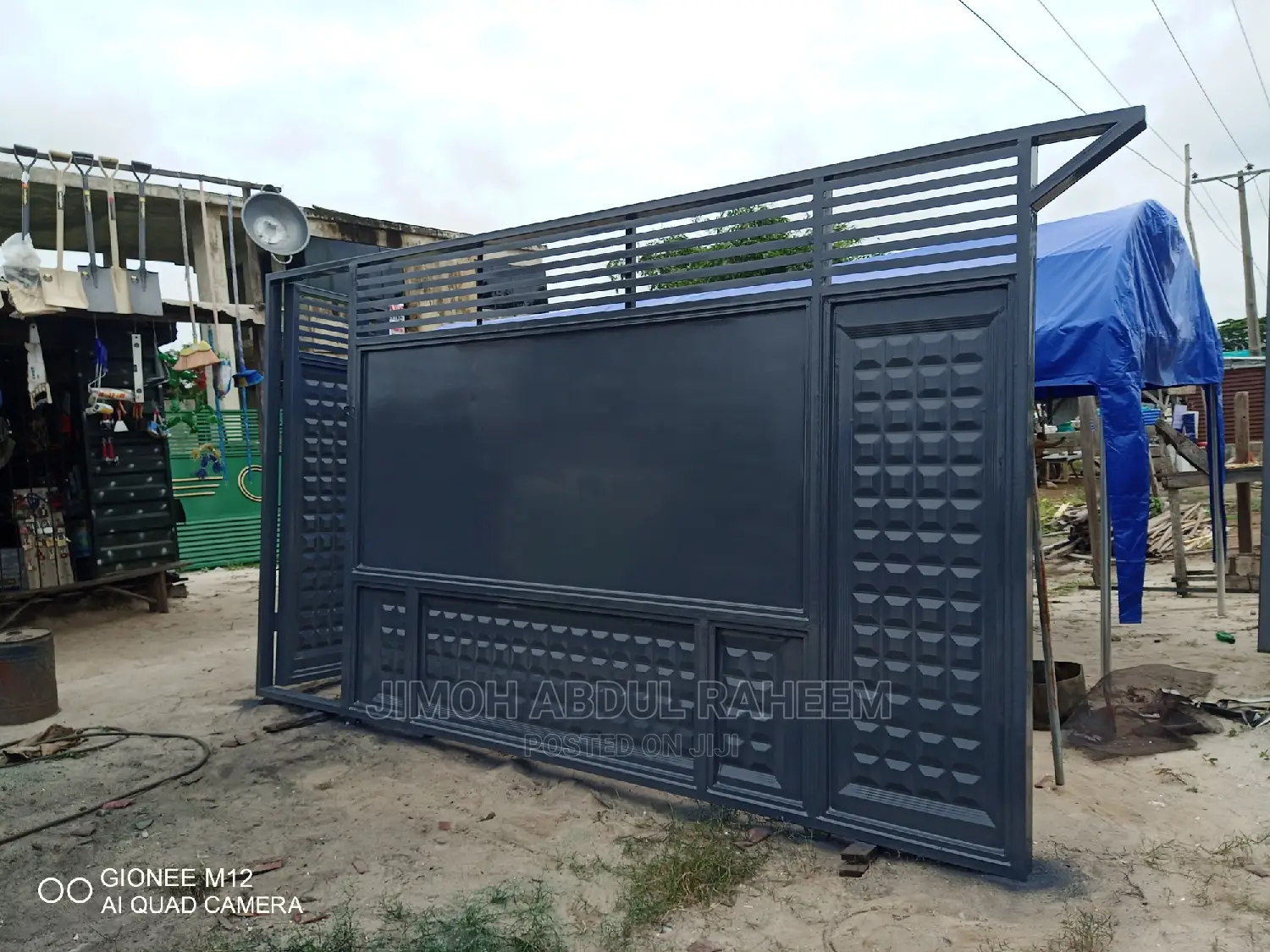 Modern Iron Sliding Gate