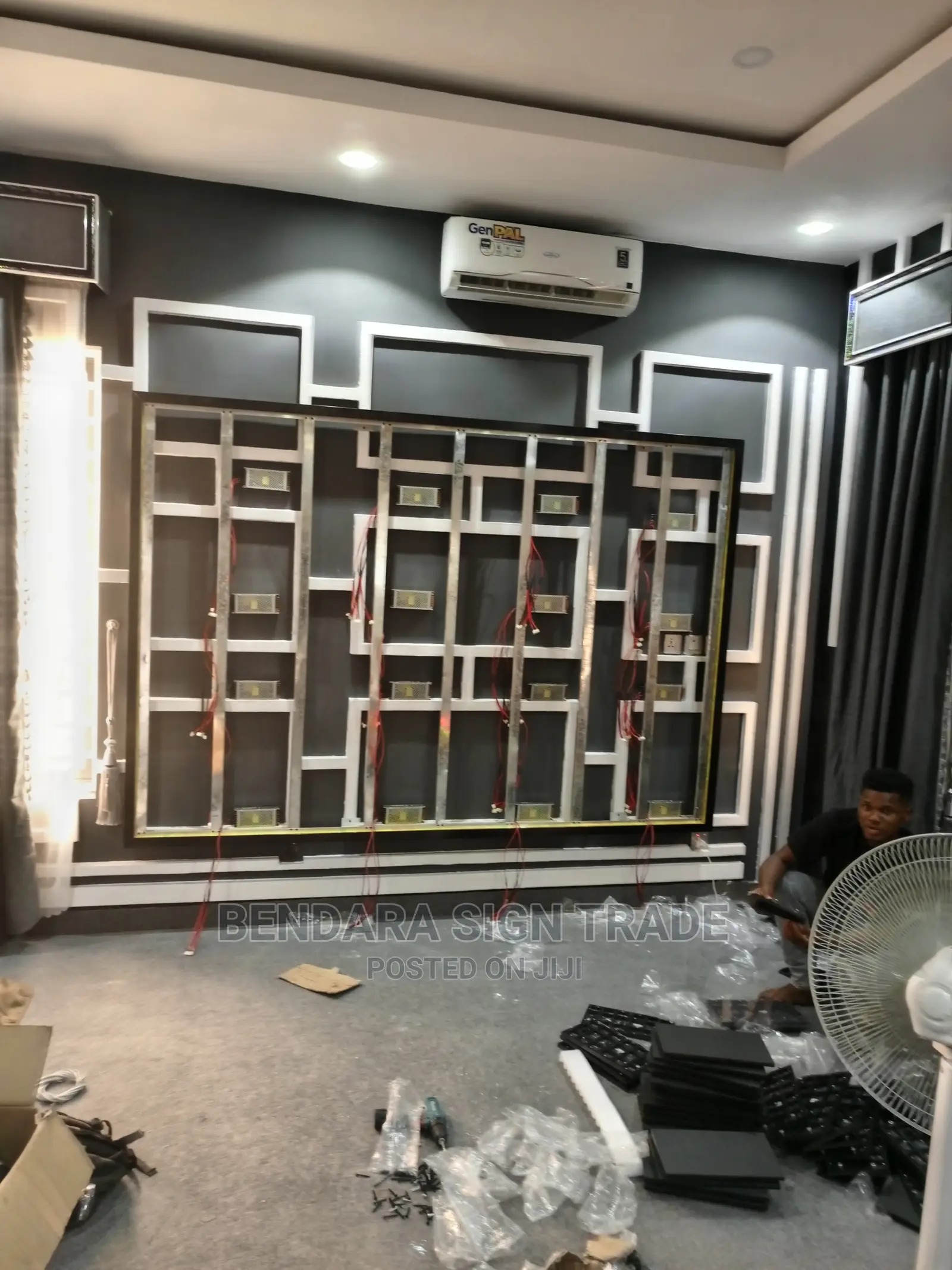 Indoor Video Wall Screen 8ft by 6ft Large Led Digital