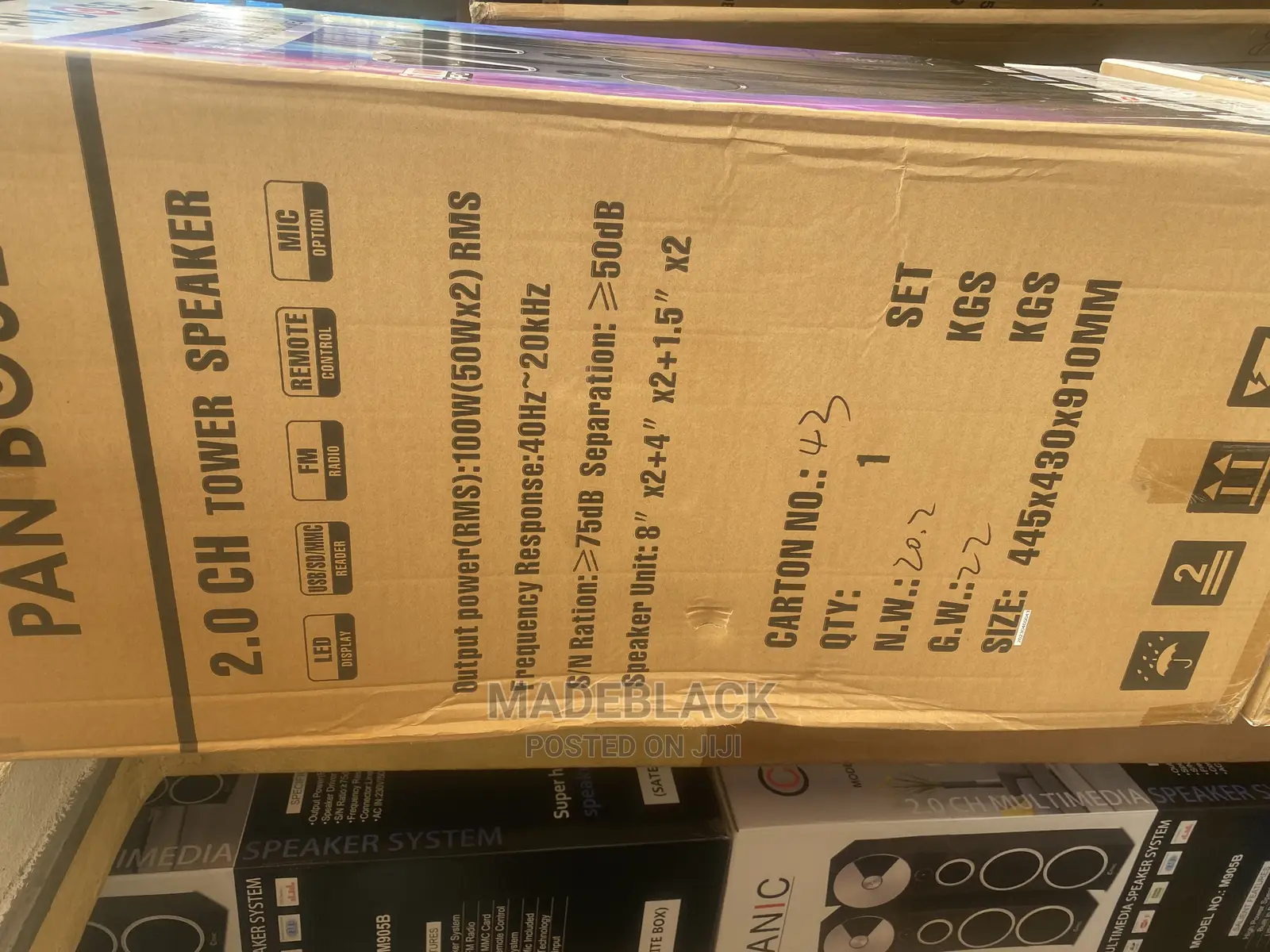 Pan Bose High Quality Sound Speaker System