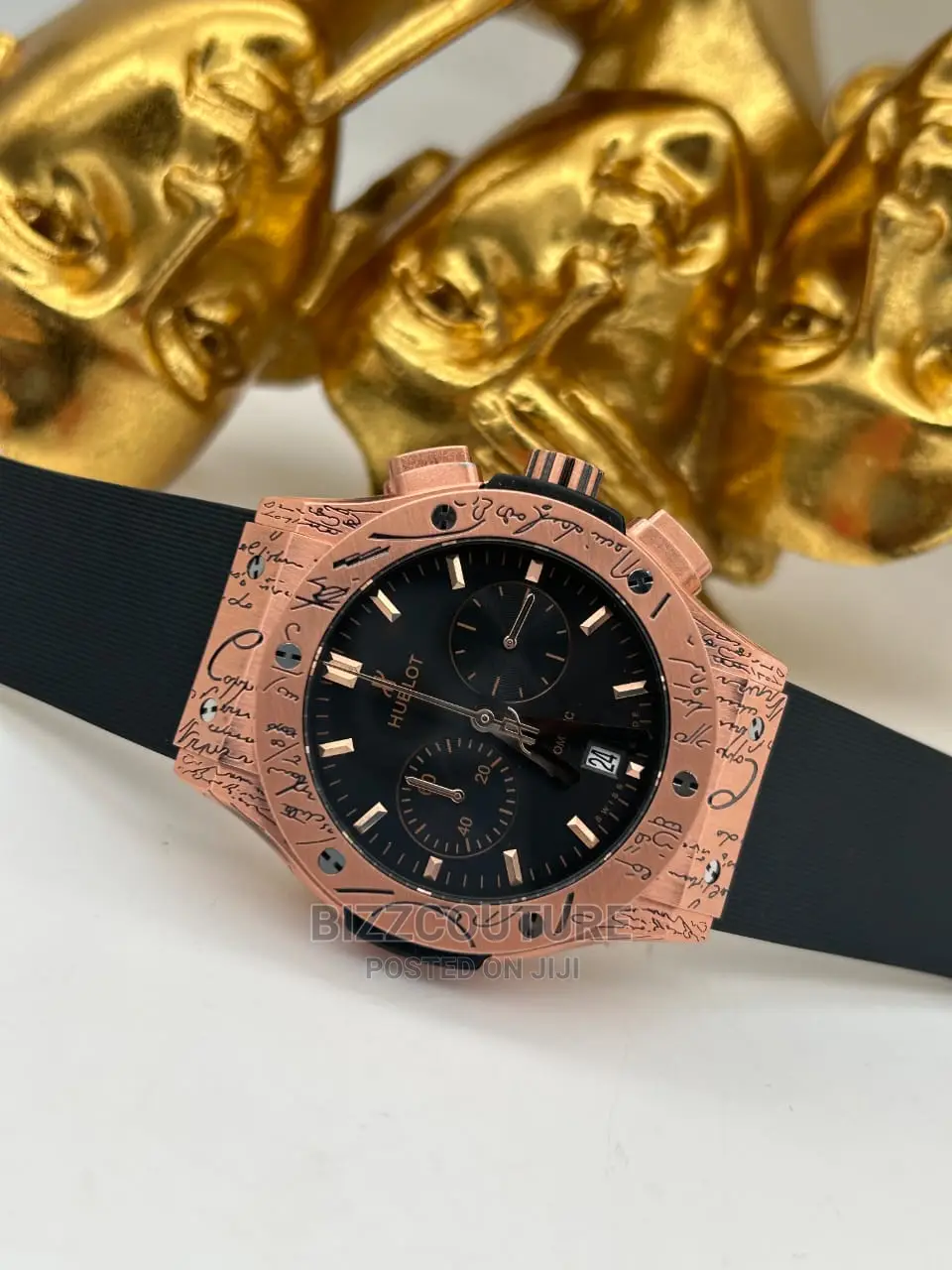 Original HUBLOT Rubber Strap Watch Available in Store