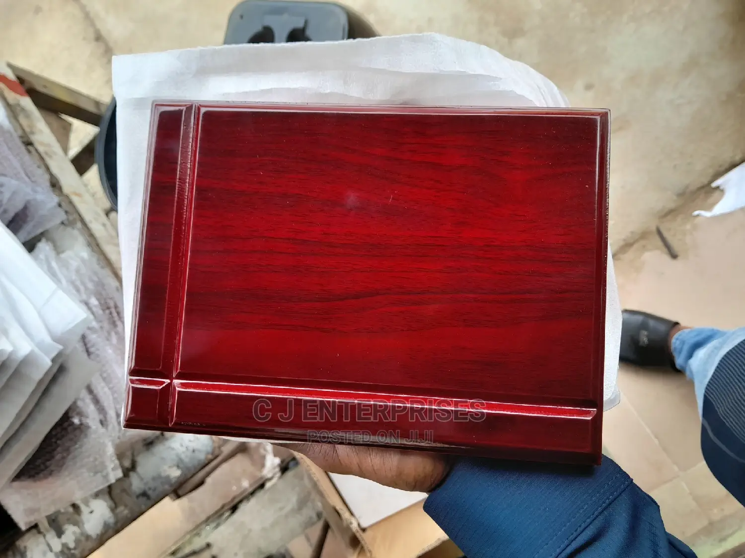 Mini Wooden Award Plaque N2