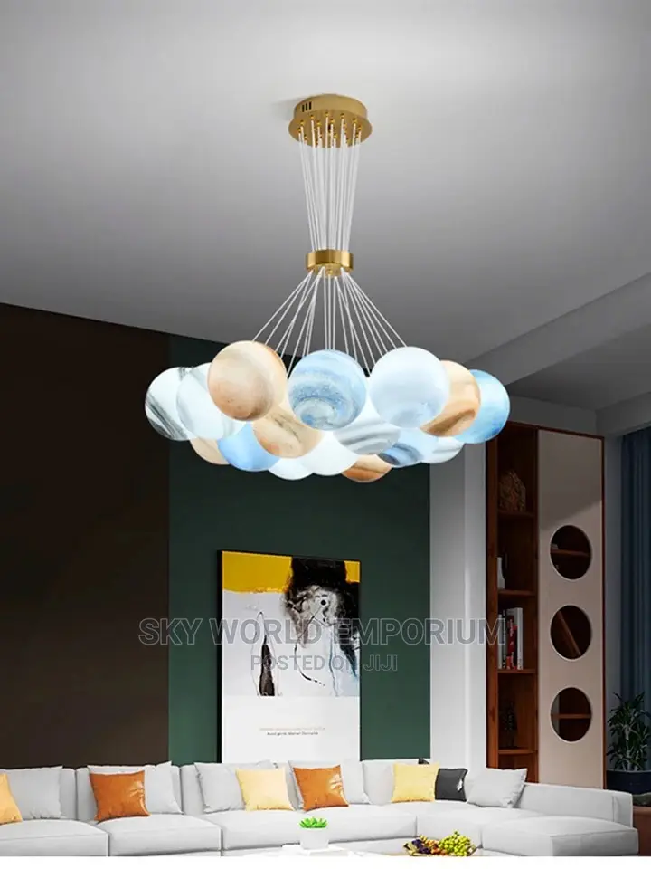 2023 Art Style Nordic Planet Chandelier