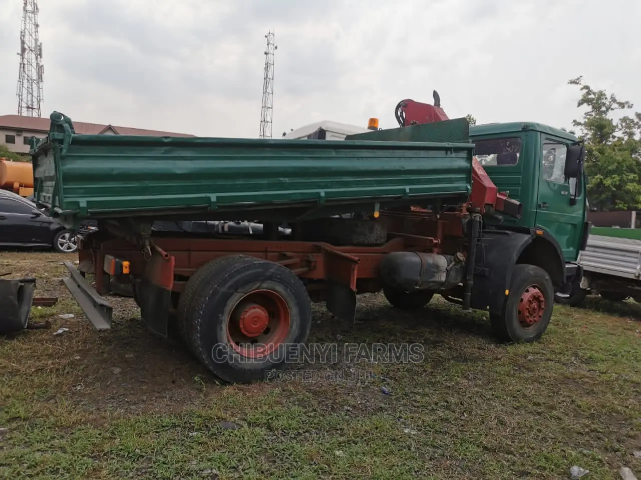 Tipper Mecedeces 1617 (3-Tipping/Auxiliary)