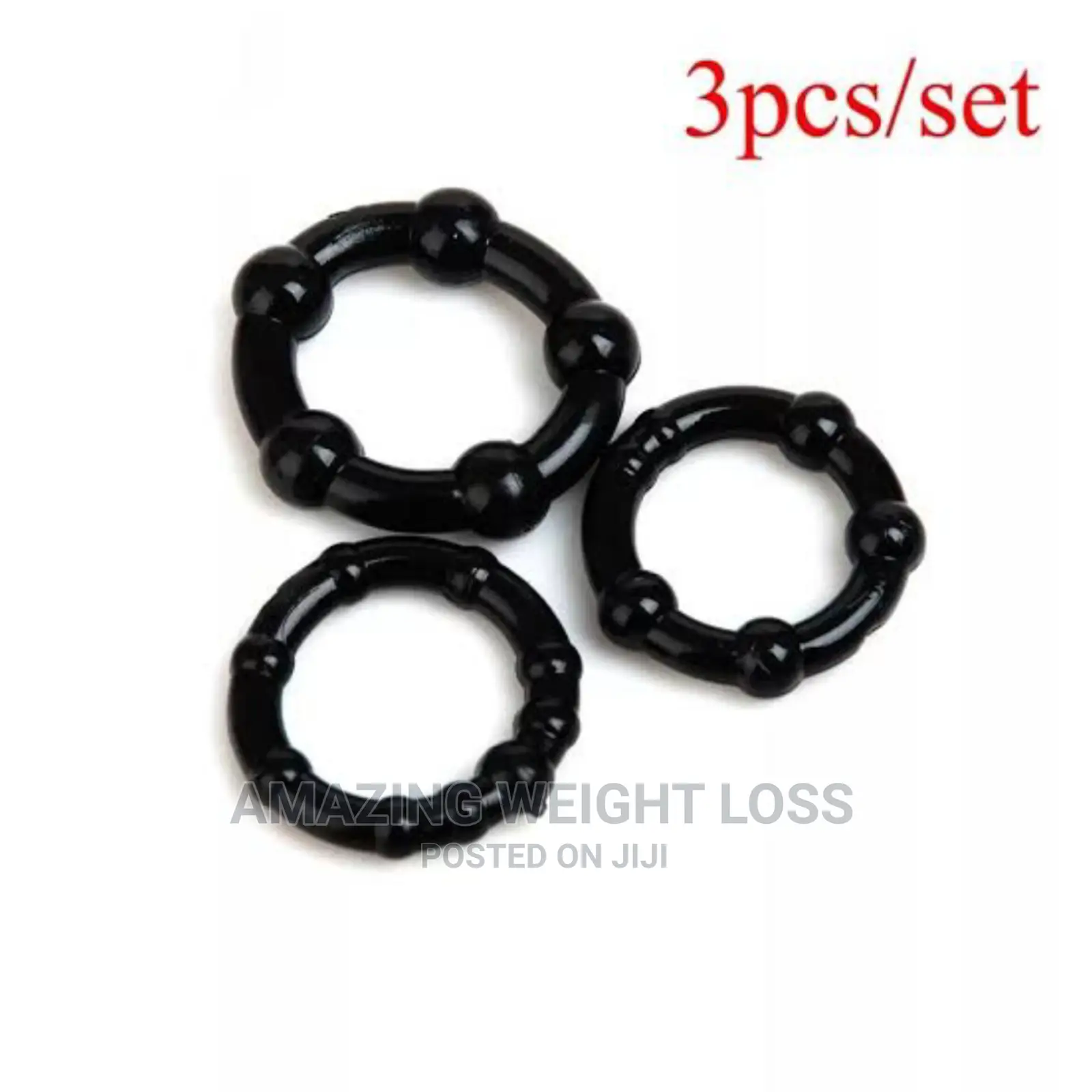 Last Longer Beaded Cock Rings
