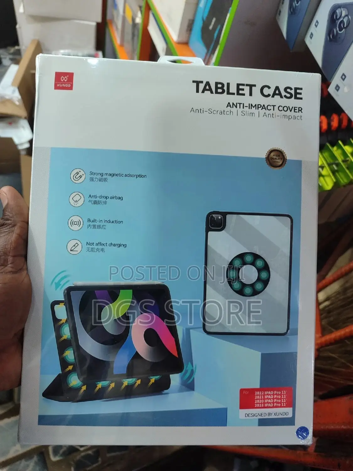 Xundd Tablet Case Impact Cover for iPad