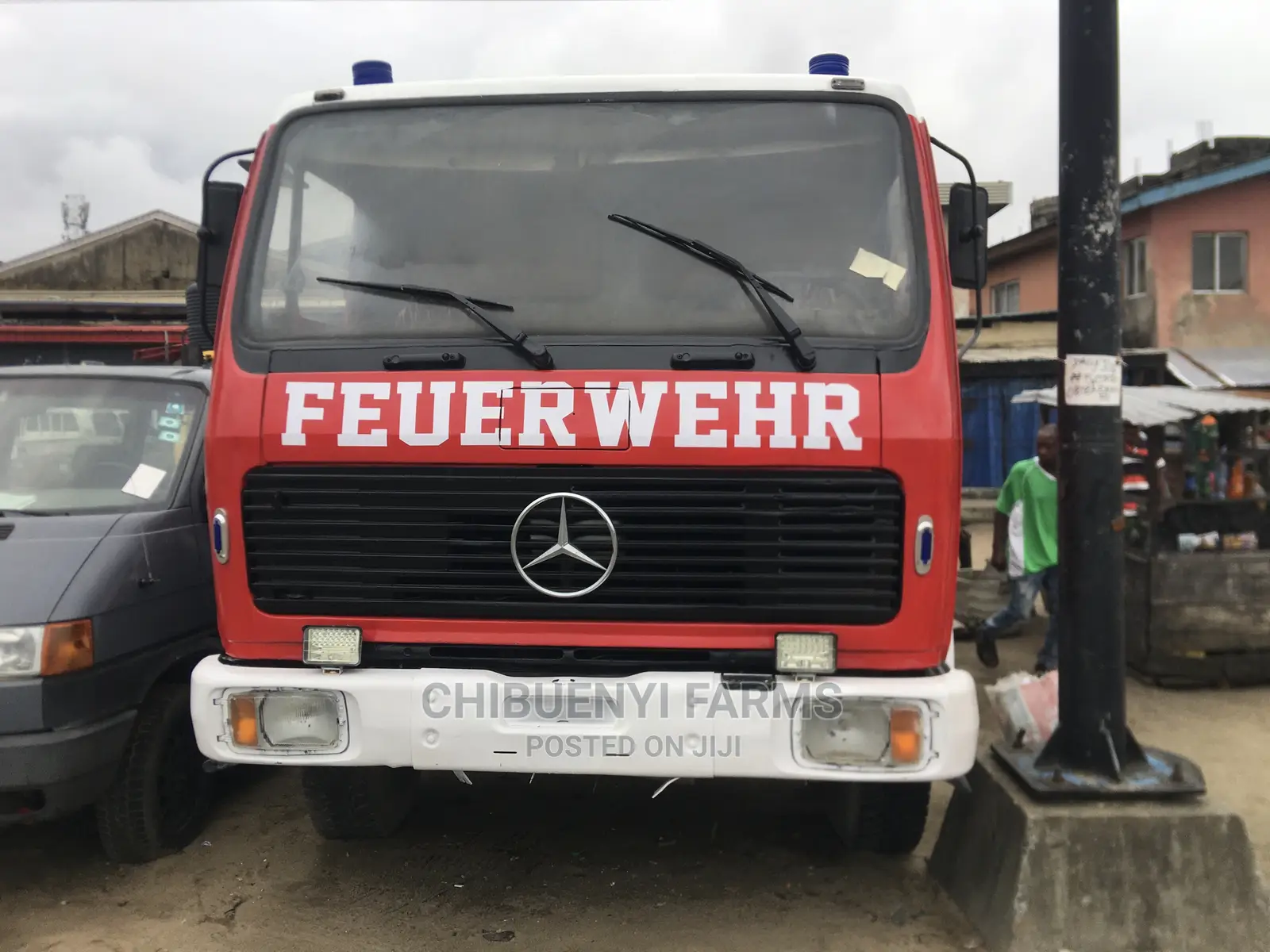 Mecedeces Water Tanker.