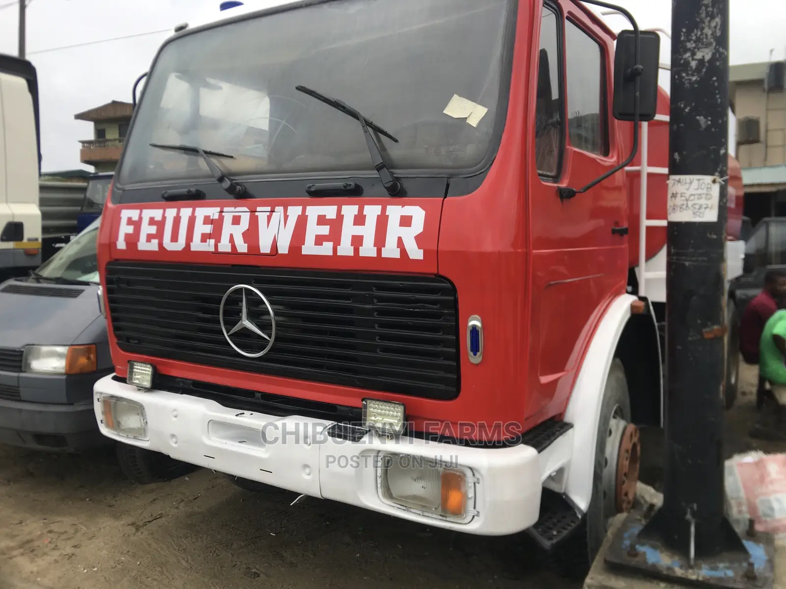Mecedeces Water Tanker.