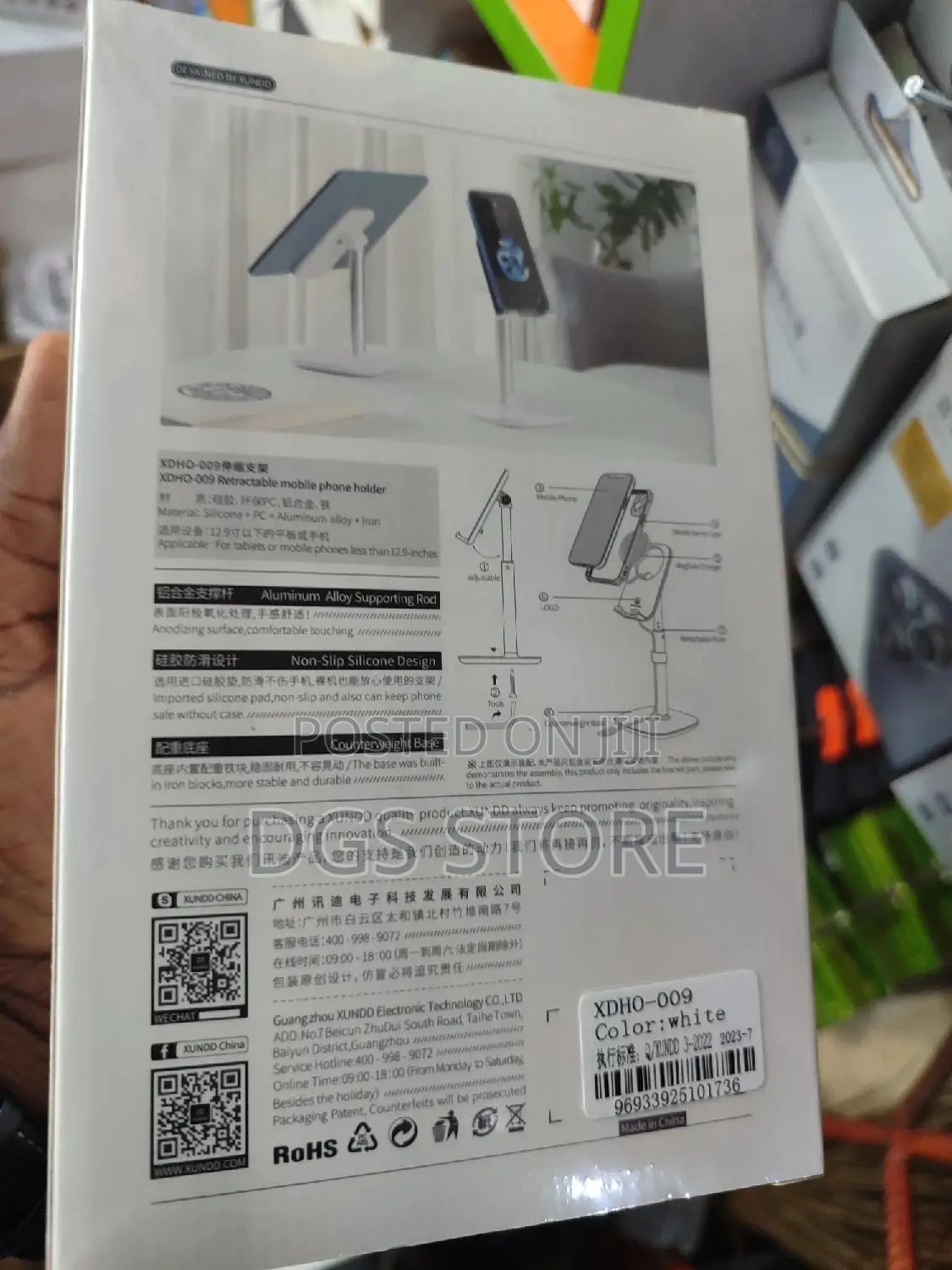 Xundd Liftable Holder for Phone Tablet Magsafe Charger