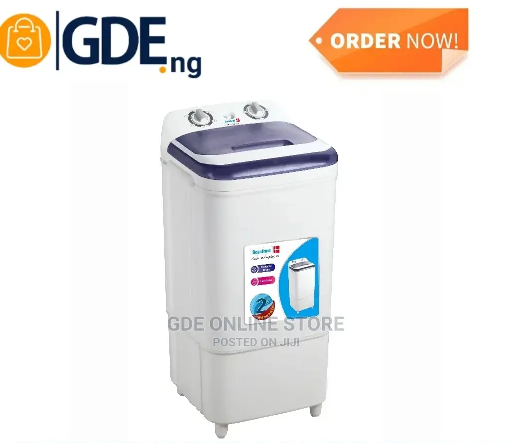 Scanfrost 7.0kg Single Tub Semi Auto Washing Machine
