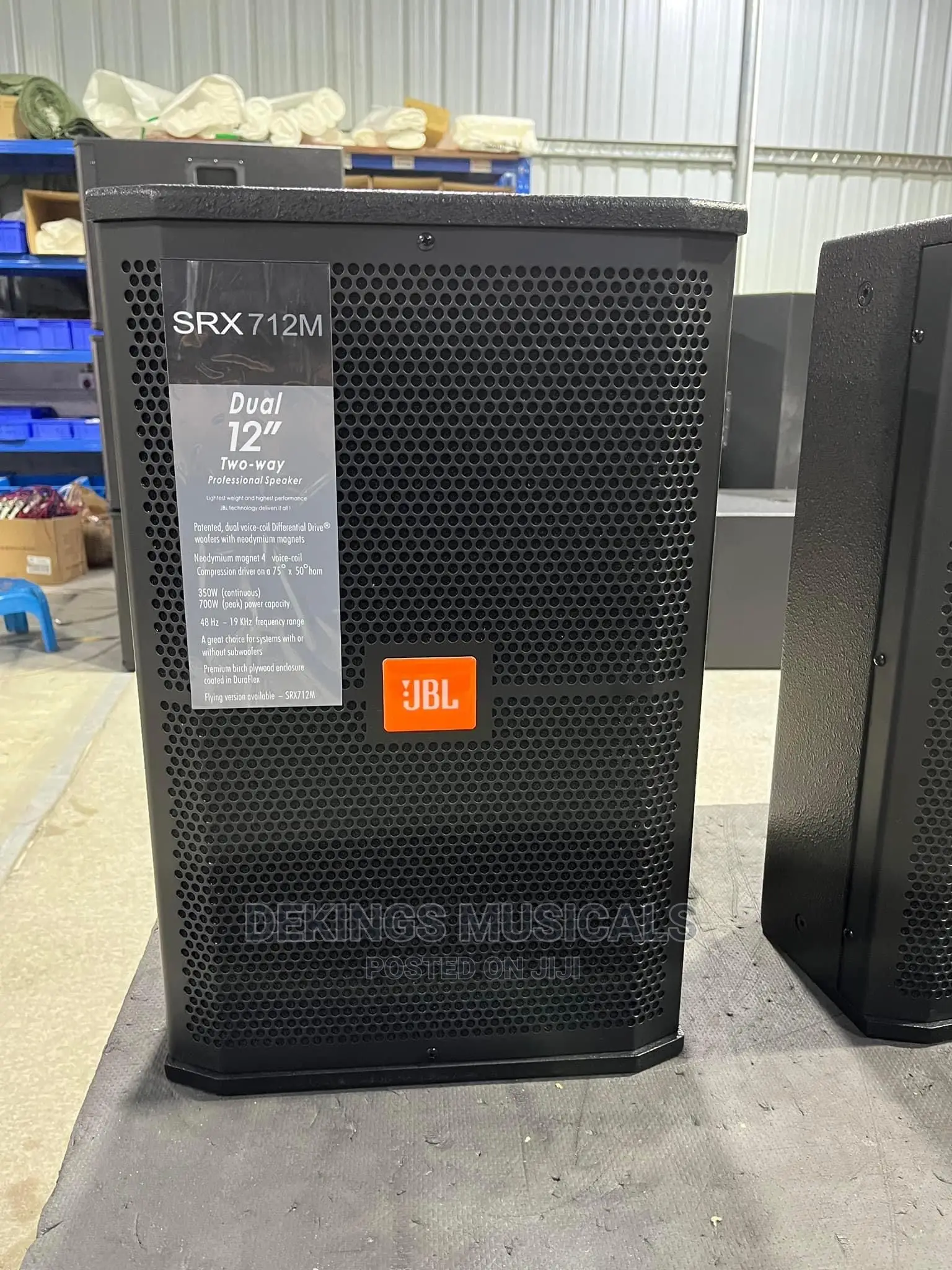 JBL 12 Inches Speaker SRX712M High Stage Monitor