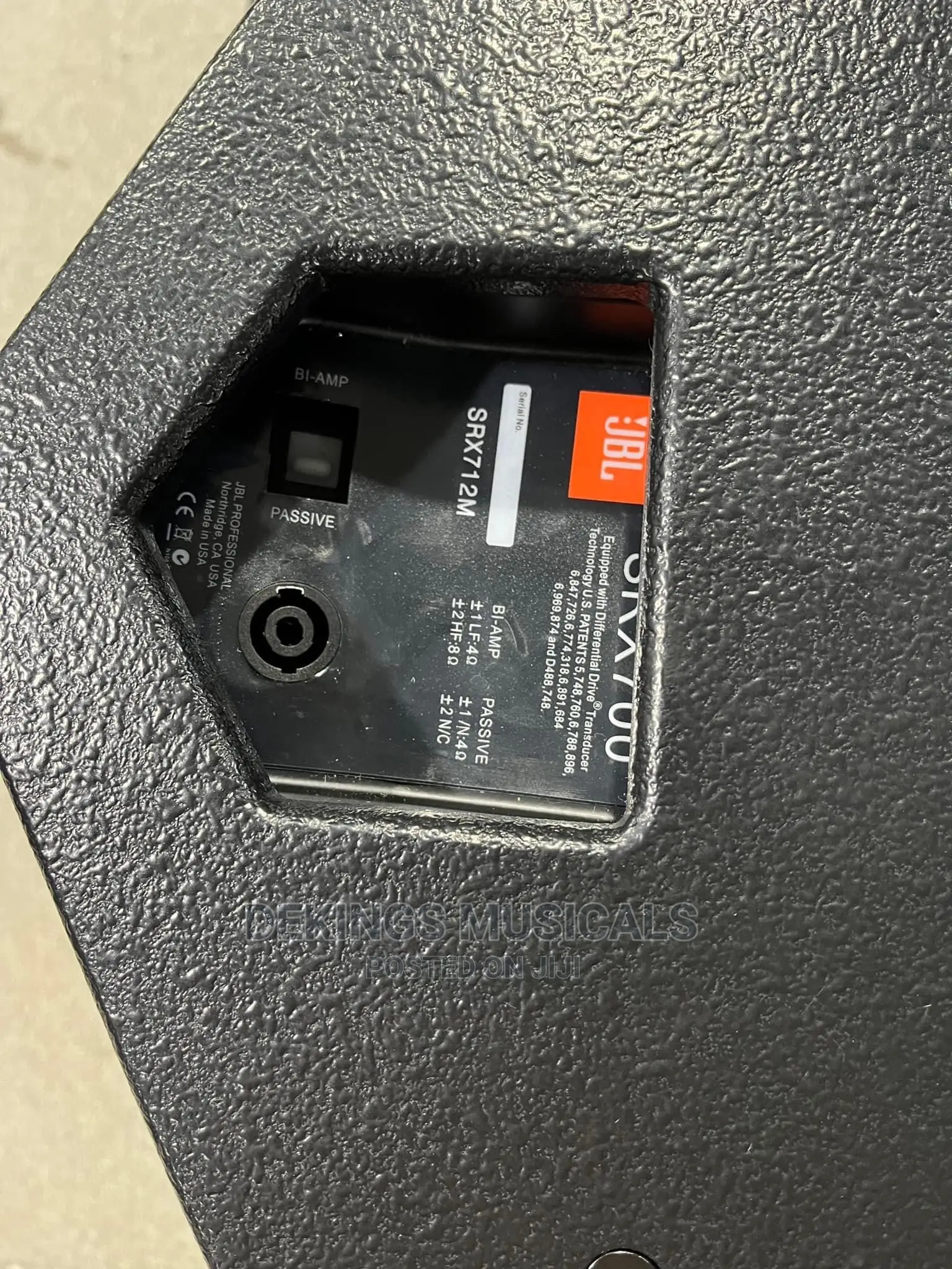 JBL 12 Inches Speaker SRX712M High Stage Monitor