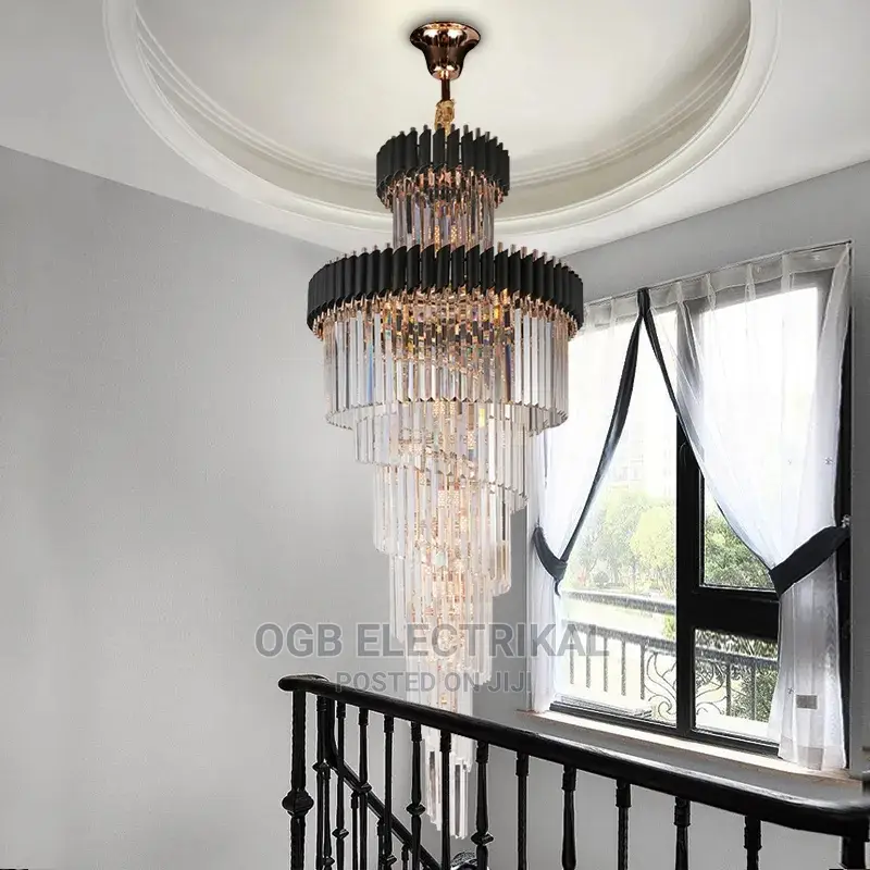 Crystal Chandelier for Staircase
