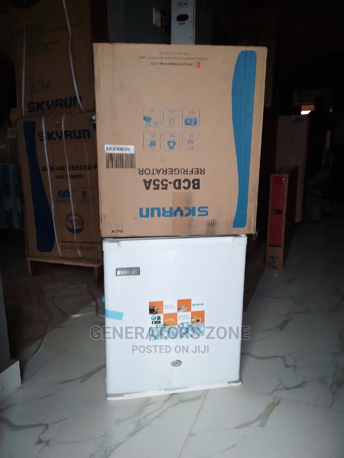 Quality 50l Skyrun Top Freezer Fridge Bed Side Refrigerator
