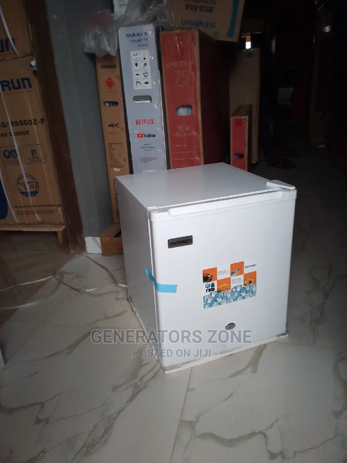 Affordable Skyrun 50l Single Door Fridge With 2 Shelves
