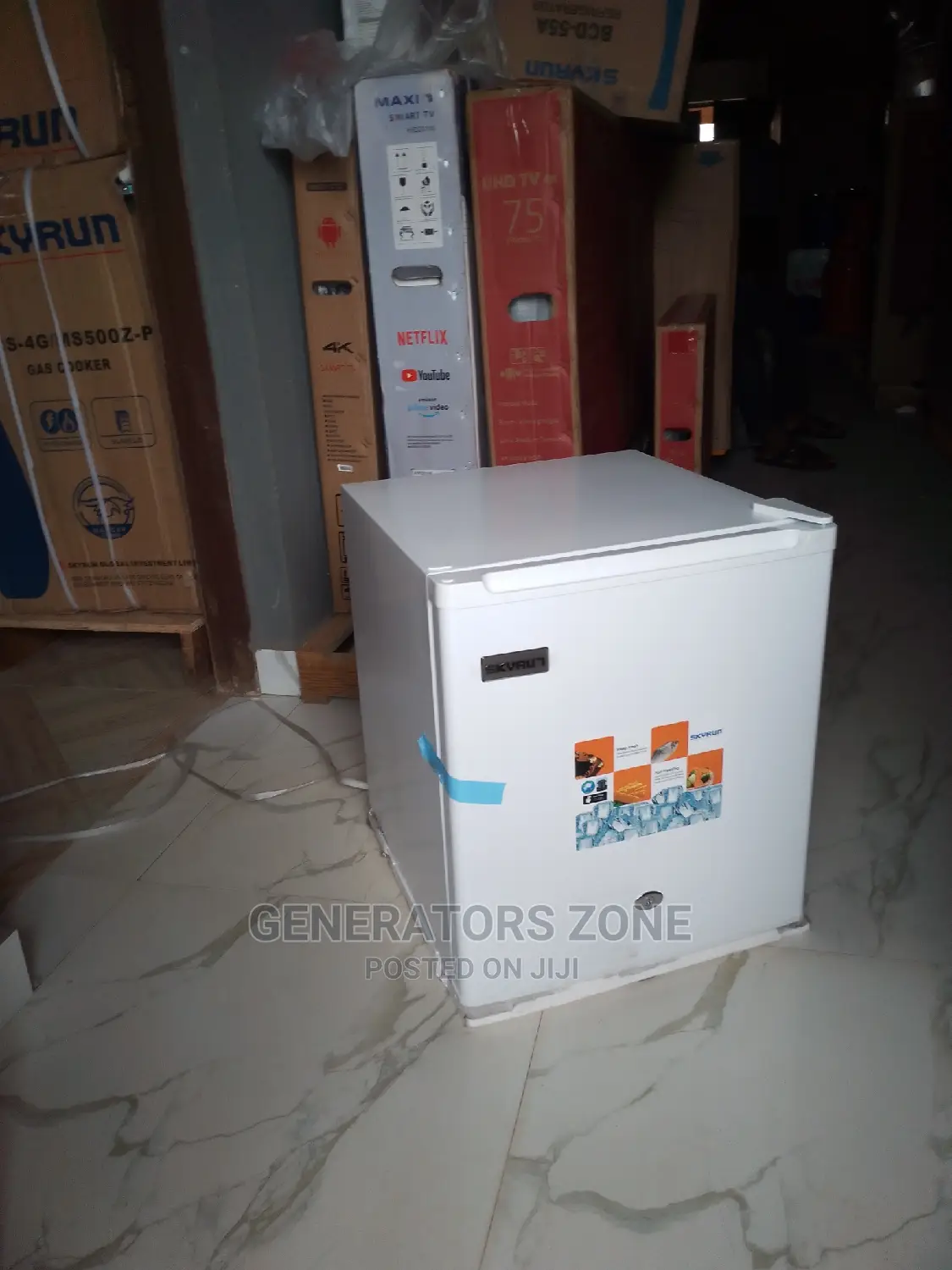 Affordable Skyrun 50l Single Door Fridge With 2 Shelves
