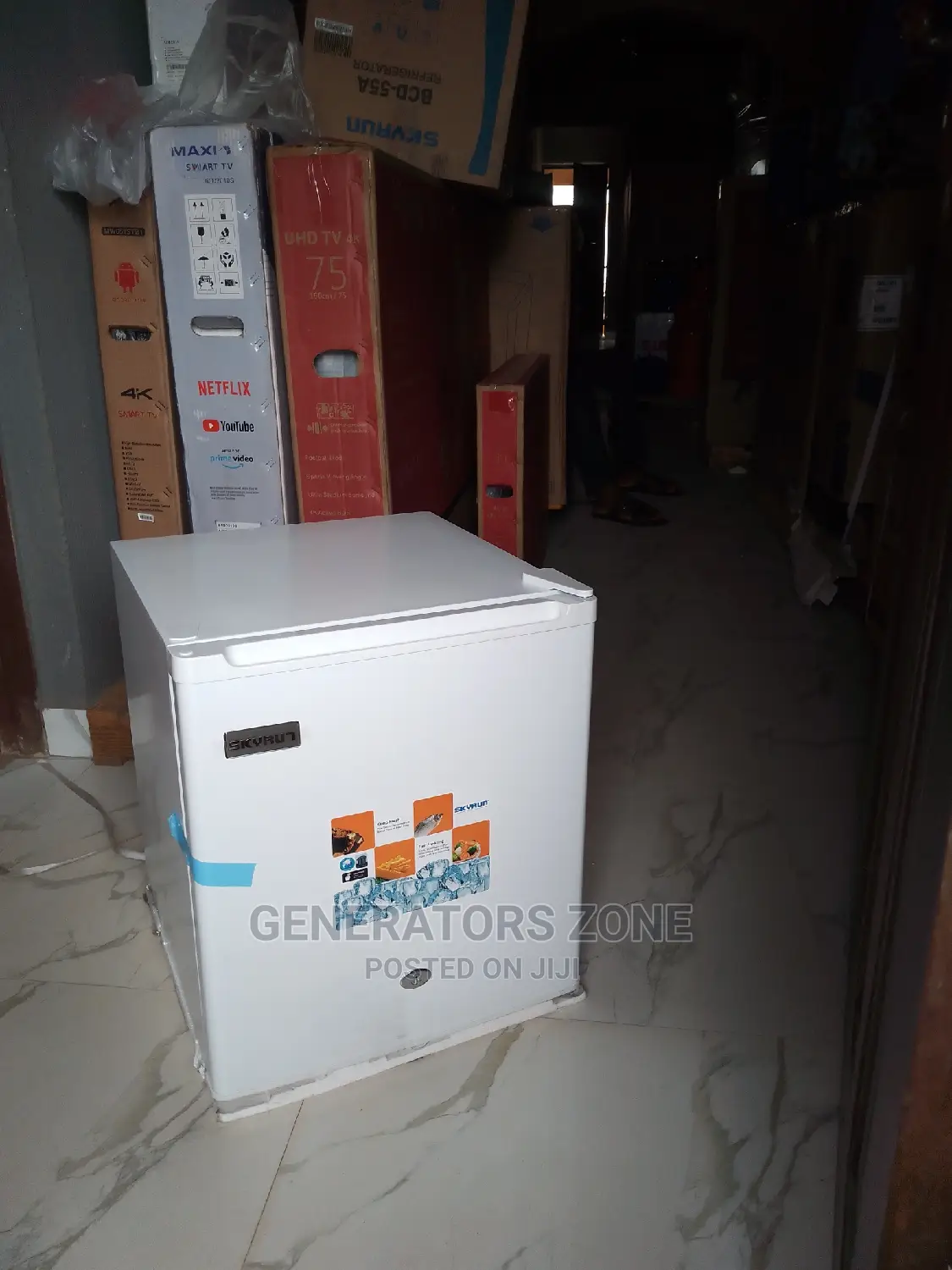 Affordable Skyrun 50l Single Door Fridge With 2 Shelves