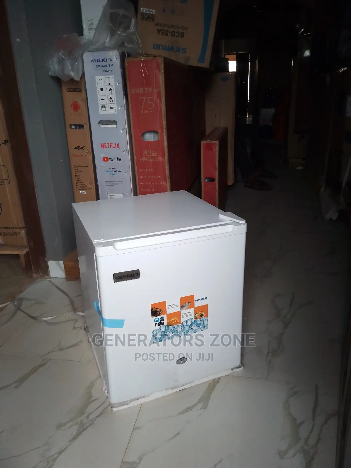 Affordable Skyrun 50l Single Door Fridge With 2 Shelves