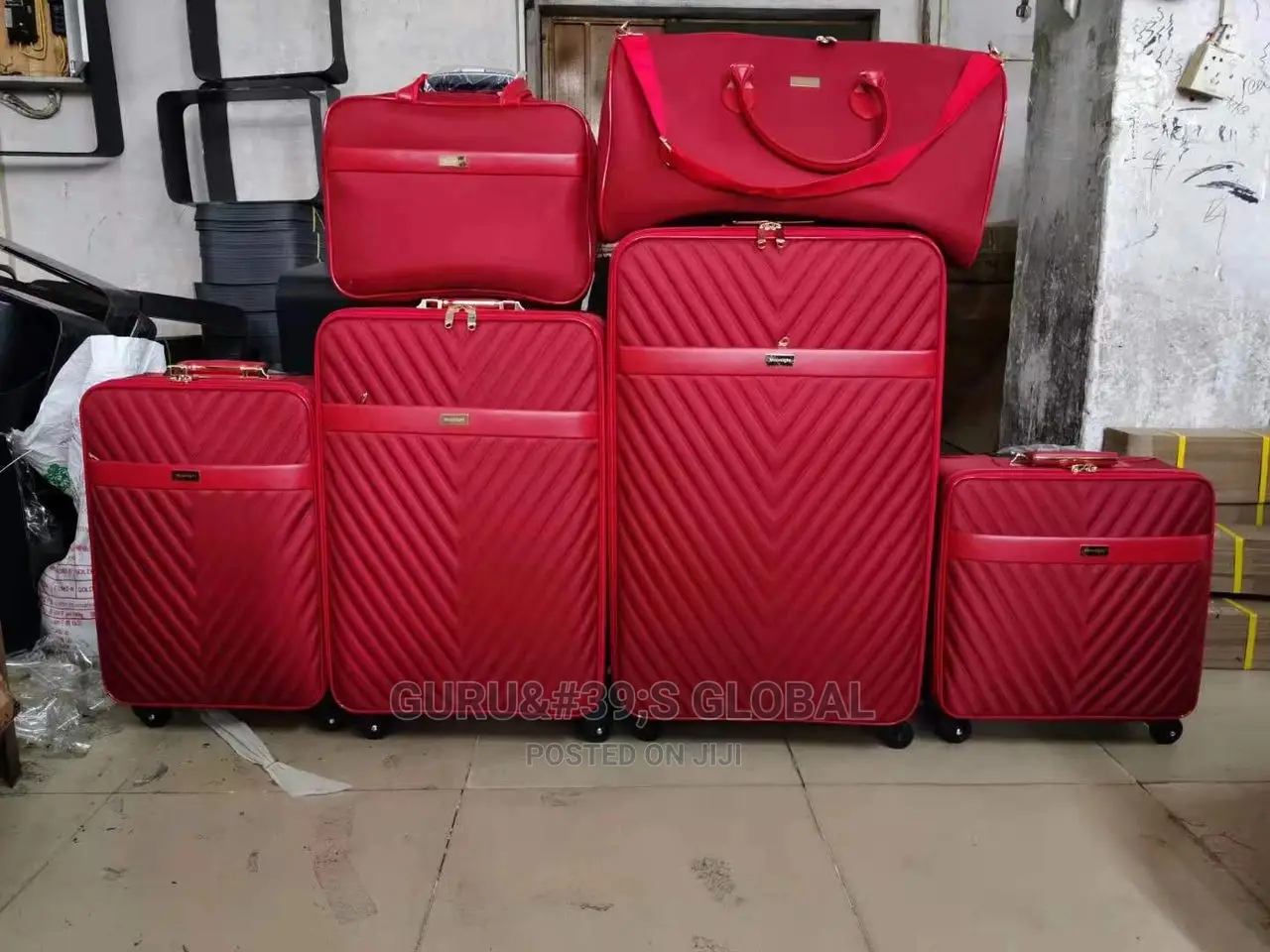 Luxury 6 Sets Luggage/Wedding Bag