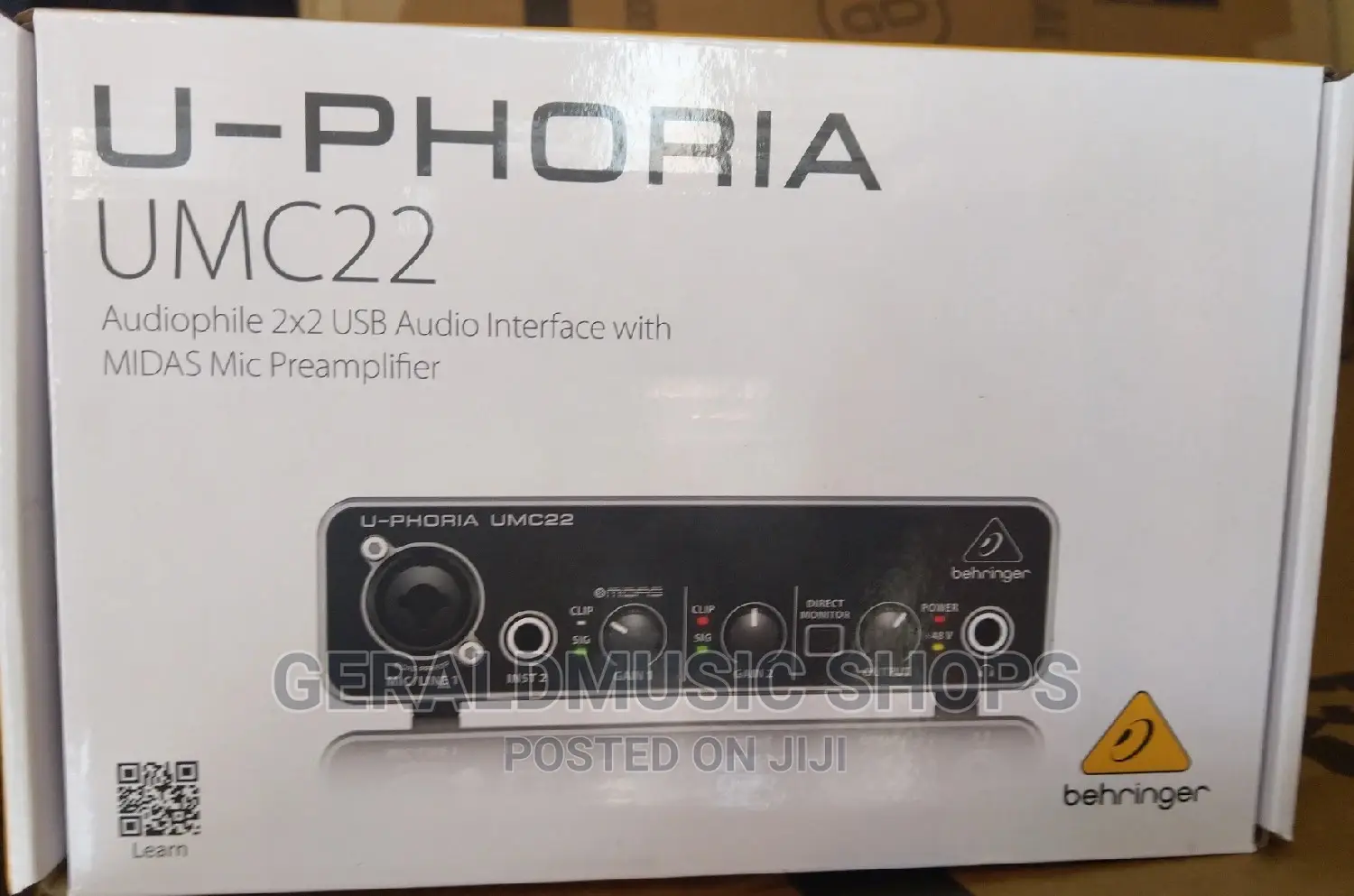 Behringer U-Phoria Umc 22