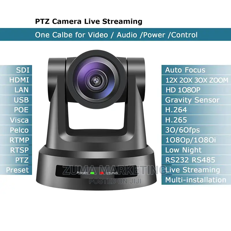 AI Auto Tracking PTZ Camera