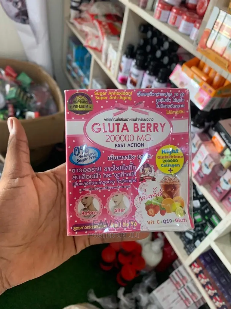 Glutaberry Whitening Powder