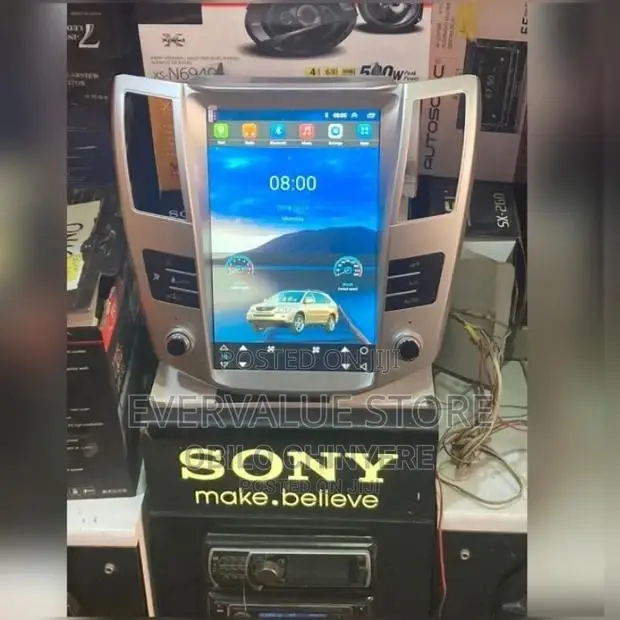 Lexus RX330 Tesla Android Player + Reverse Camera