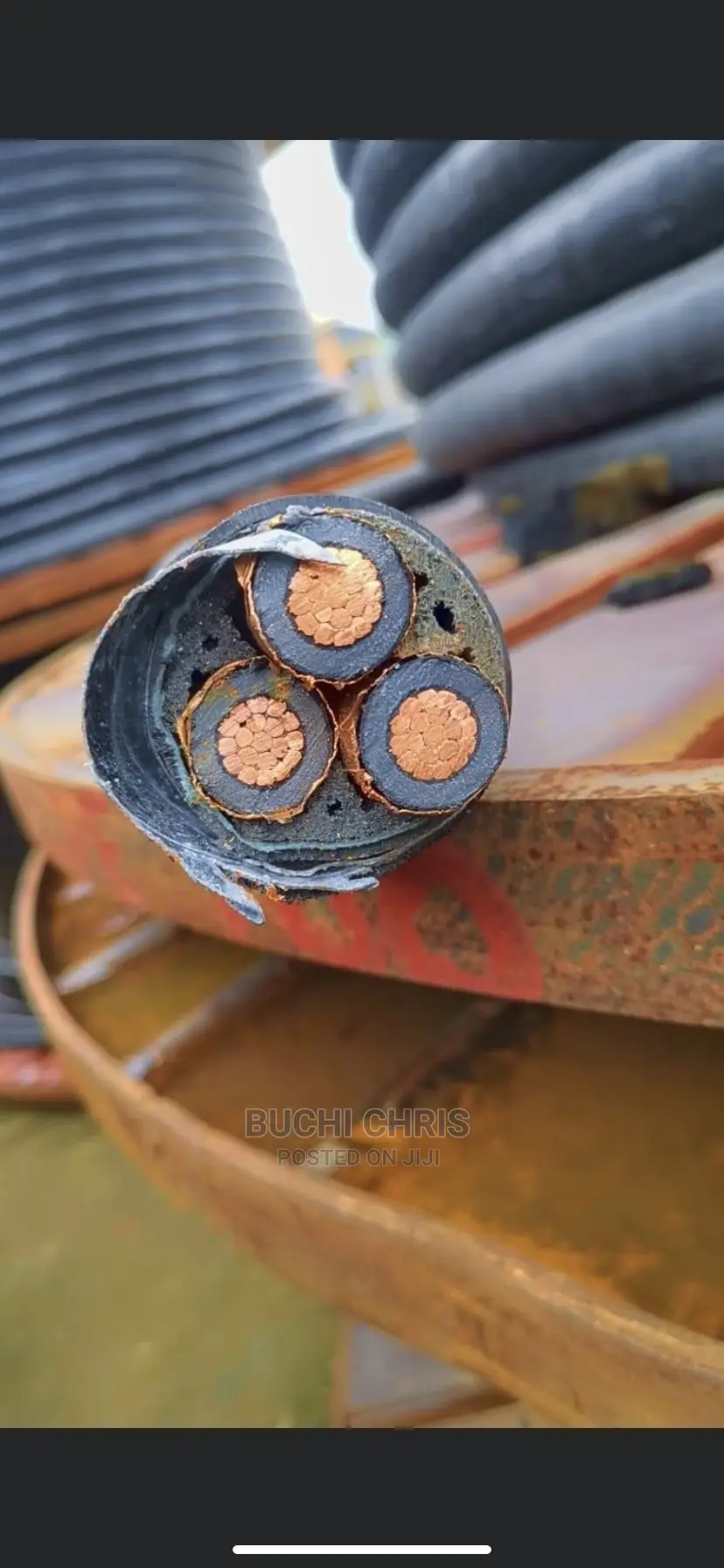 50mmx3 PVC/Swa/PVC Cable