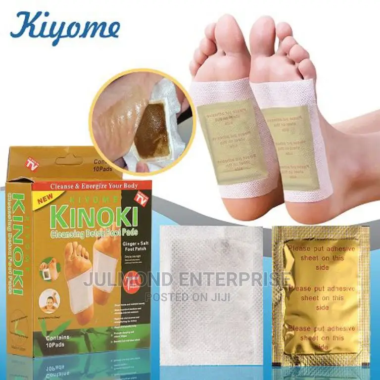 Kinoki Detox Foot Pads, Organic Cleansing Patches Pads