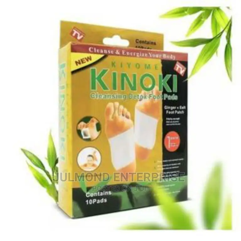 Kinoki Detox Foot Pads, Organic Cleansing Patches Pads