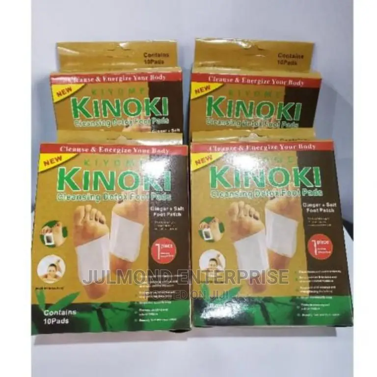 Kinoki Detox Foot Pads, Organic Cleansing Patches Pads