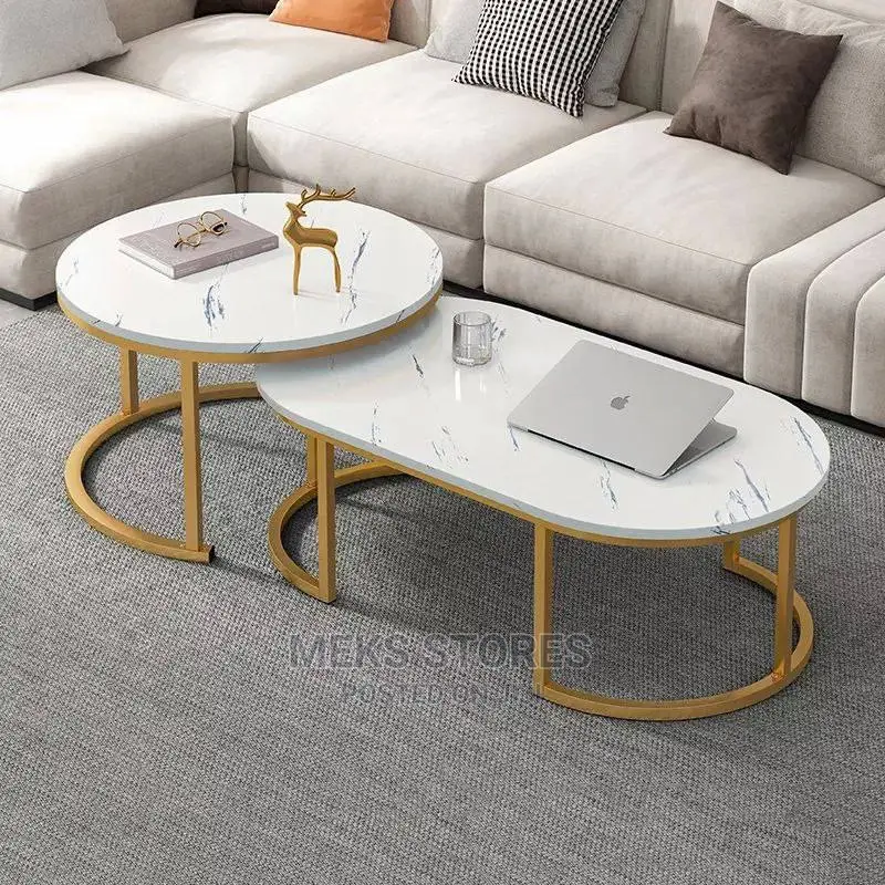 Marble Top 2 in 1 Center Table