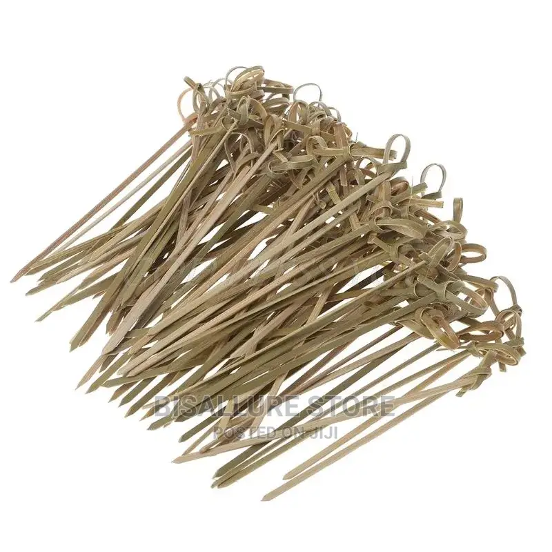 Disposable Tie Knot Bamboo Skewer -100pieces