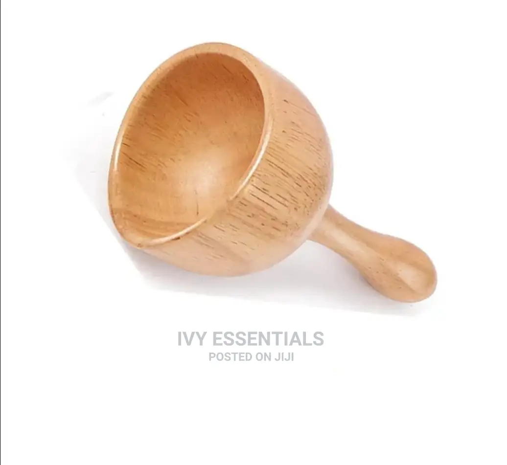 Cone Stomach Wood Massager Cup Body