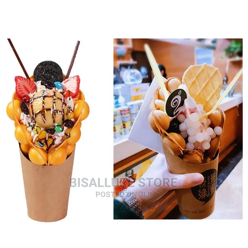 French Fry And Desert Paper Cup- 50 Pieces