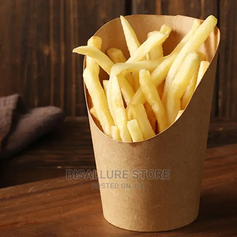 French Fry And Desert Paper Cup- 50 Pieces