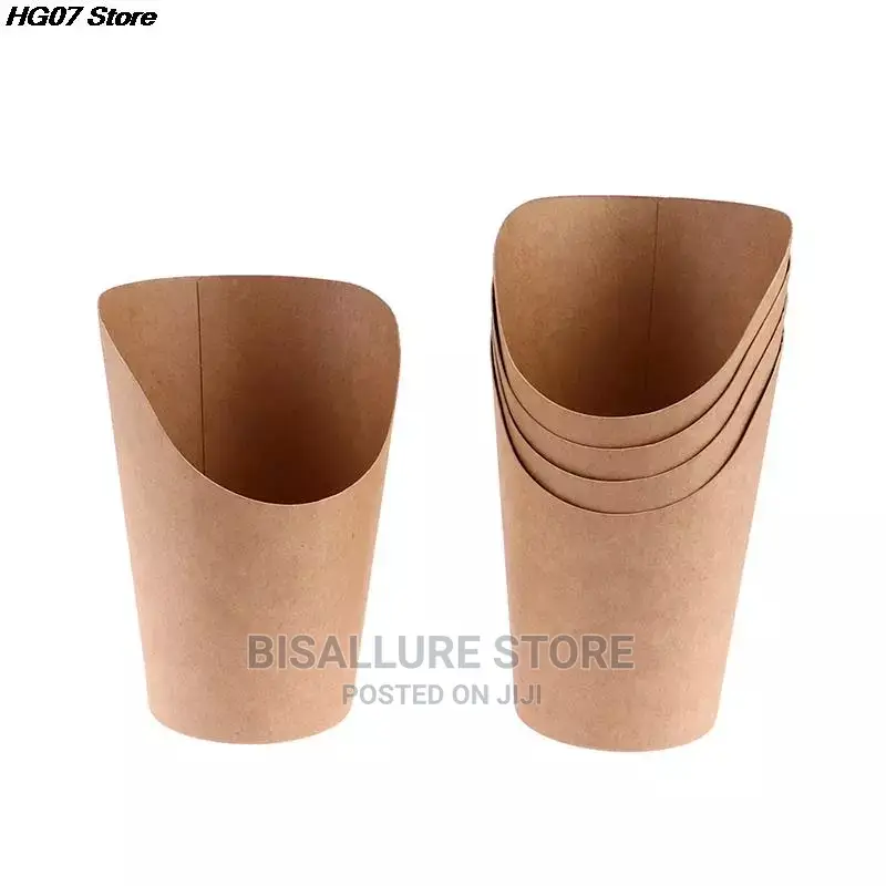 French Fry And Desert Paper Cup- 50 Pieces