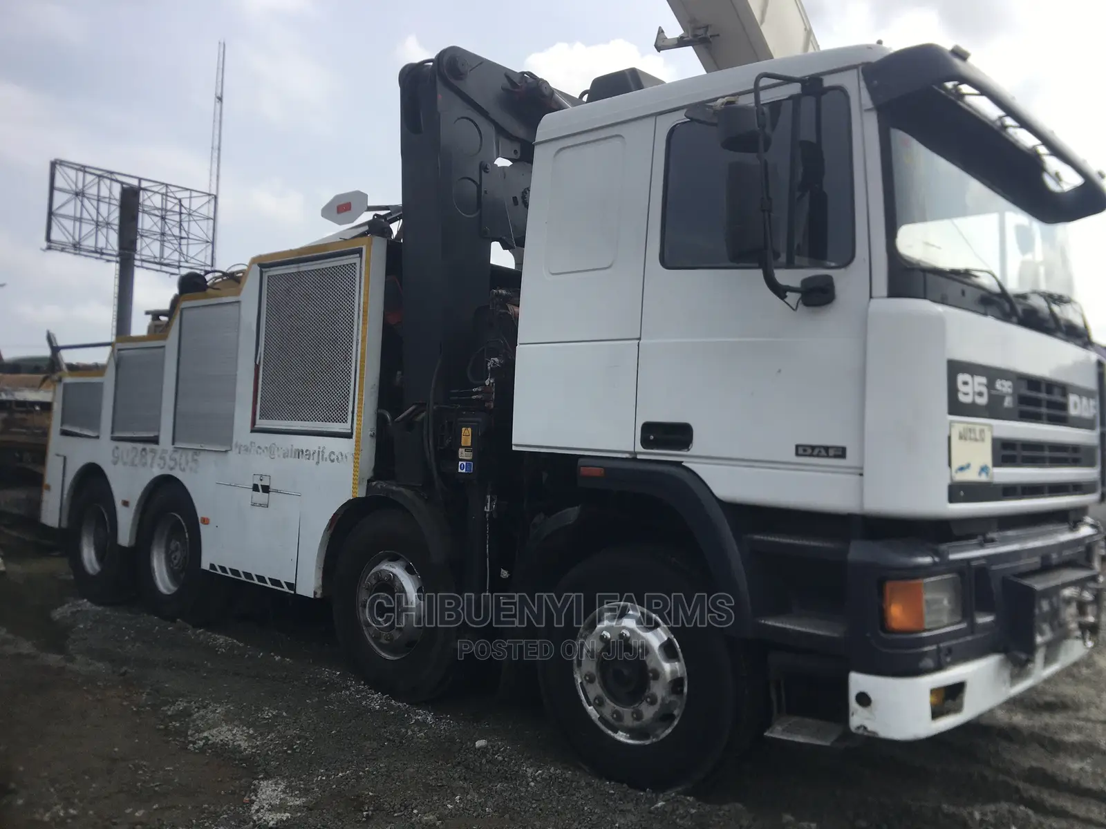 Daf 95-430 Ati Hiab/Towing Truck (30 Tons)