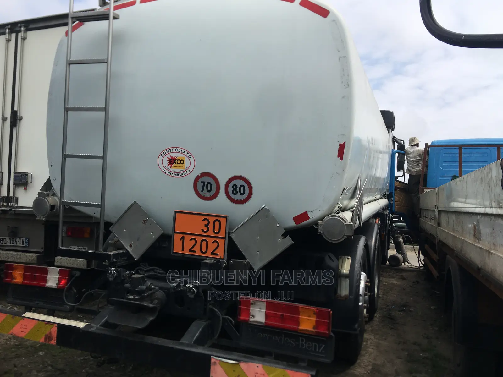 Mecedeces Diesel Supply Tanker