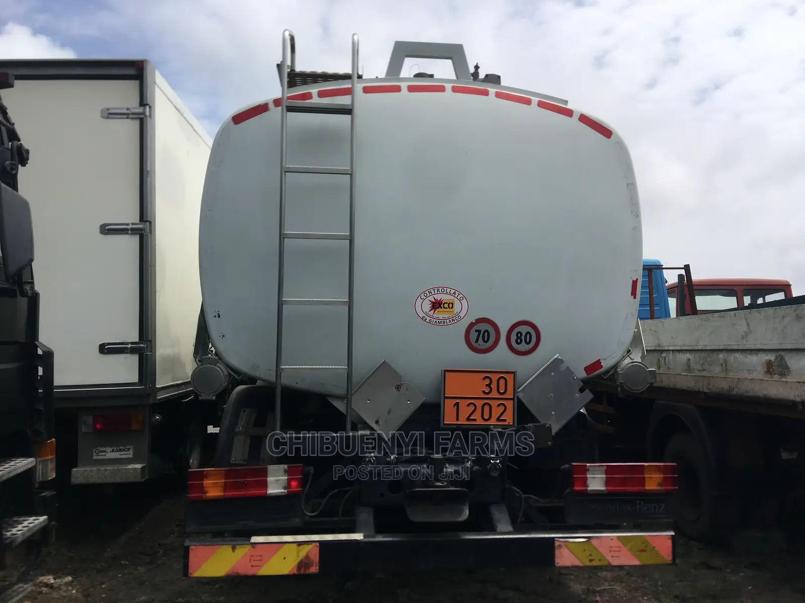 Mecedeces Diesel Supply Tanker