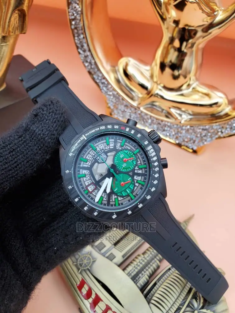 Original TAG HEUER MONZA Rubber Strap Available in Store