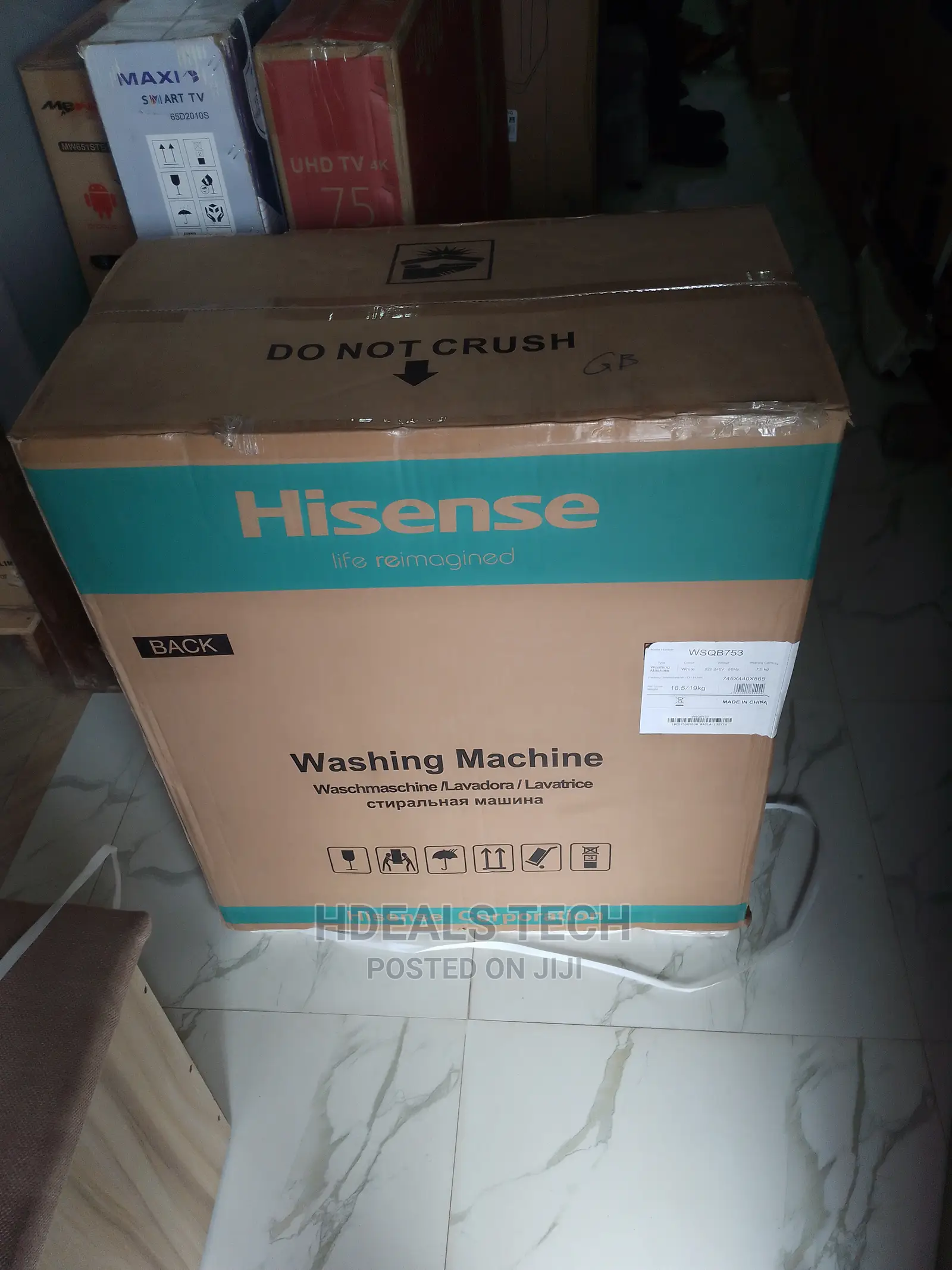 Best Quality Hisense 7.5kg Top Loader Washing Machine