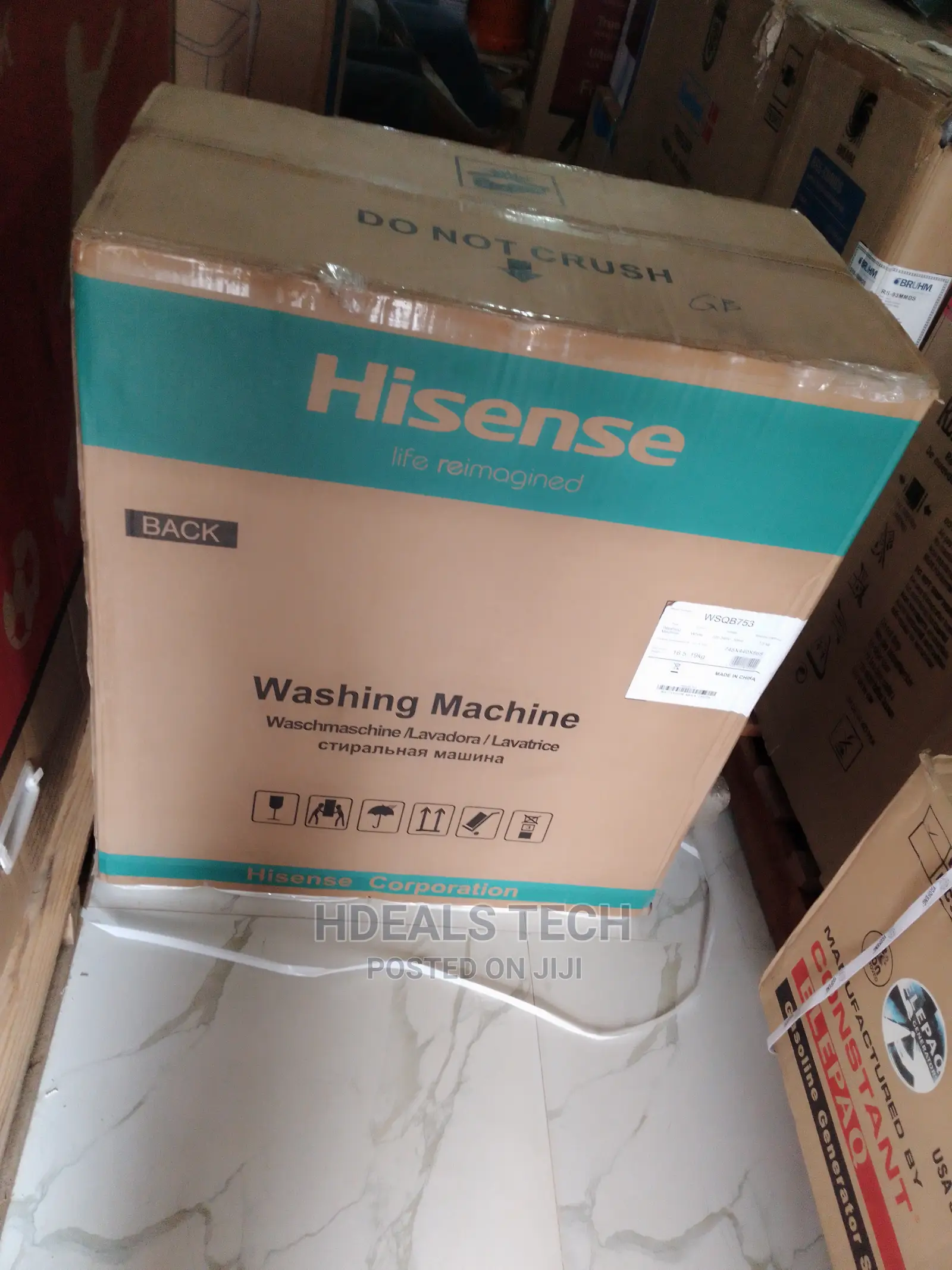 Durable Affordable Hisense 7.5kg Top Loader Washing Machine