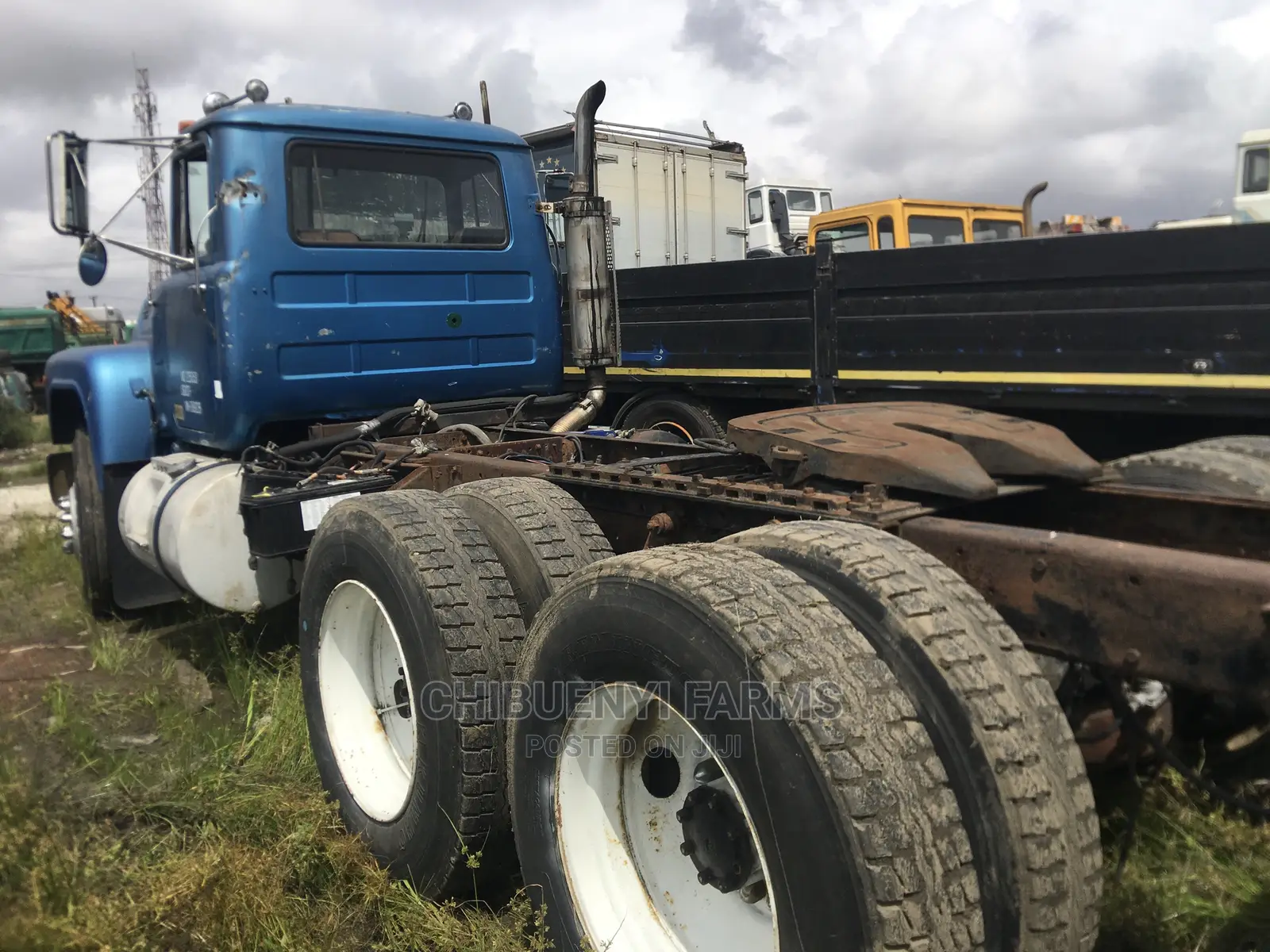 Mack Truck Calf and Chassis 10 Tyres