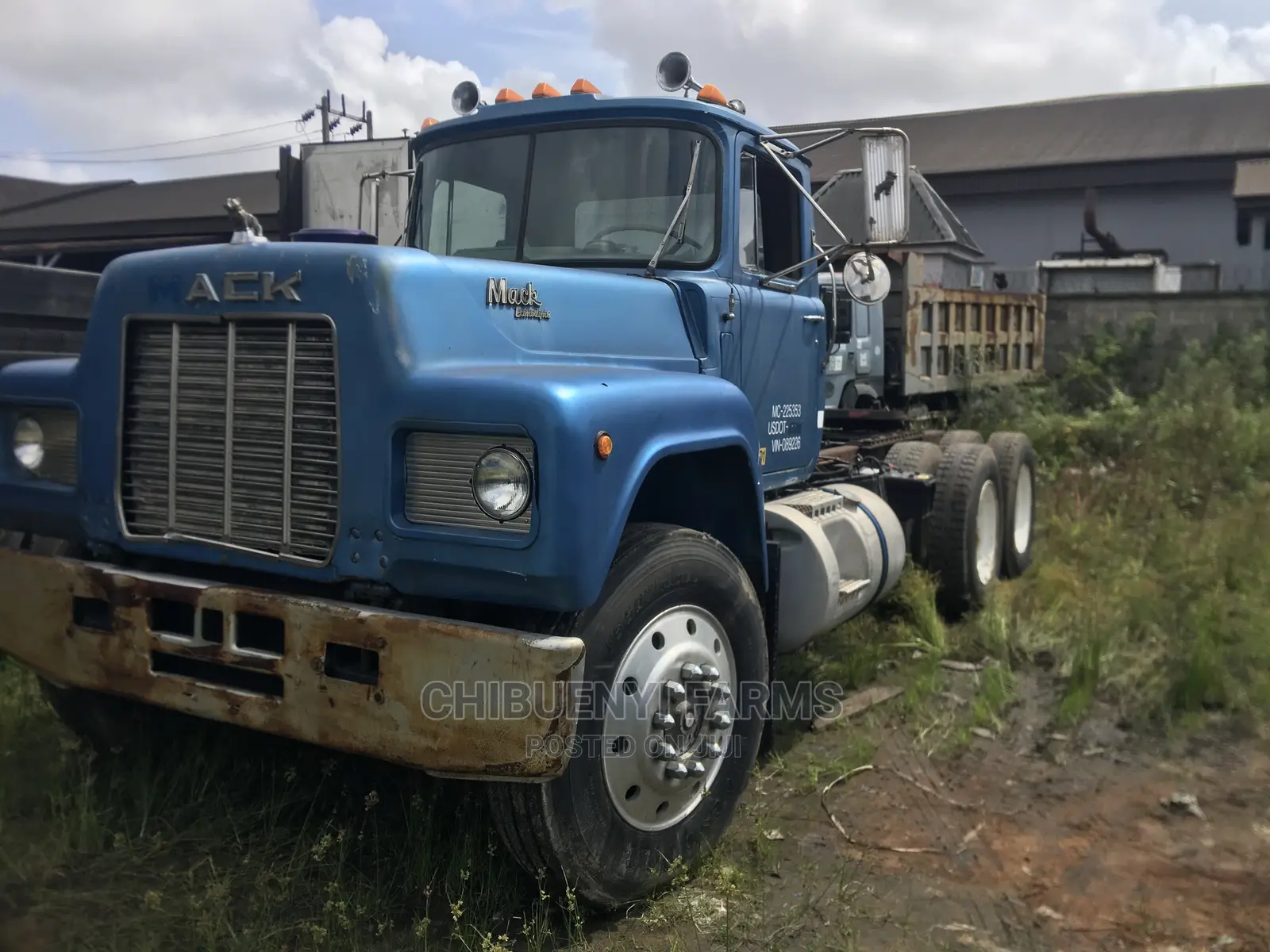 Mack Truck Calf and Chassis 10 Tyres