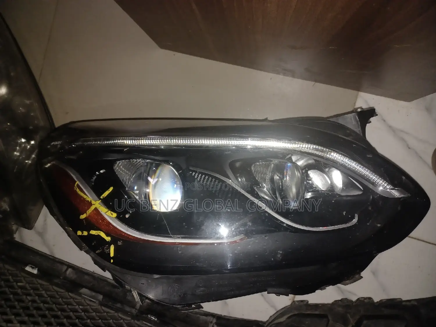 Headlamp SLK 2018 LED Double Eagle Eyes