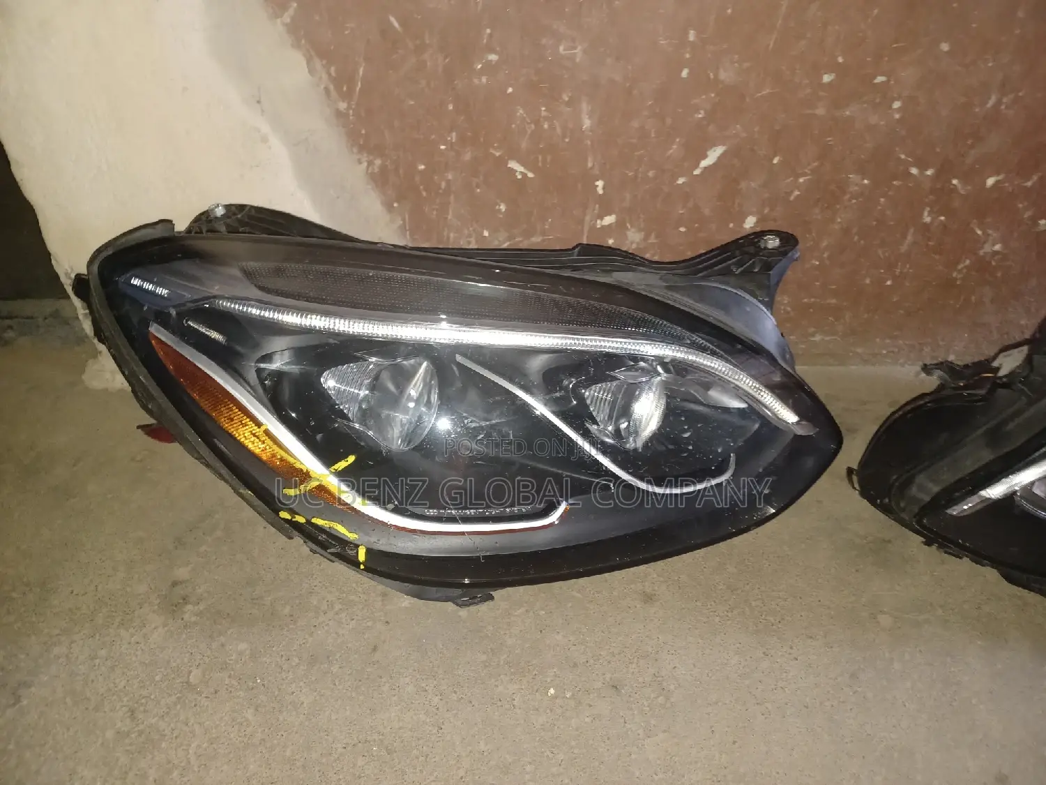 Headlamp SLK 2018 LED Double Eagle Eyes