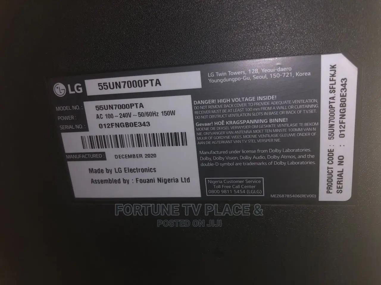 LG Smart UHD Tv Repairs and Services