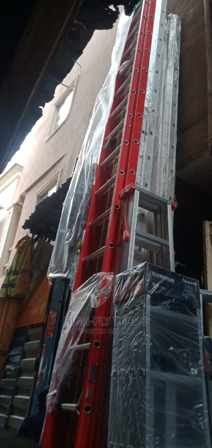 Made in Turkey 20x2 (40ft) Fiberglass Ladder