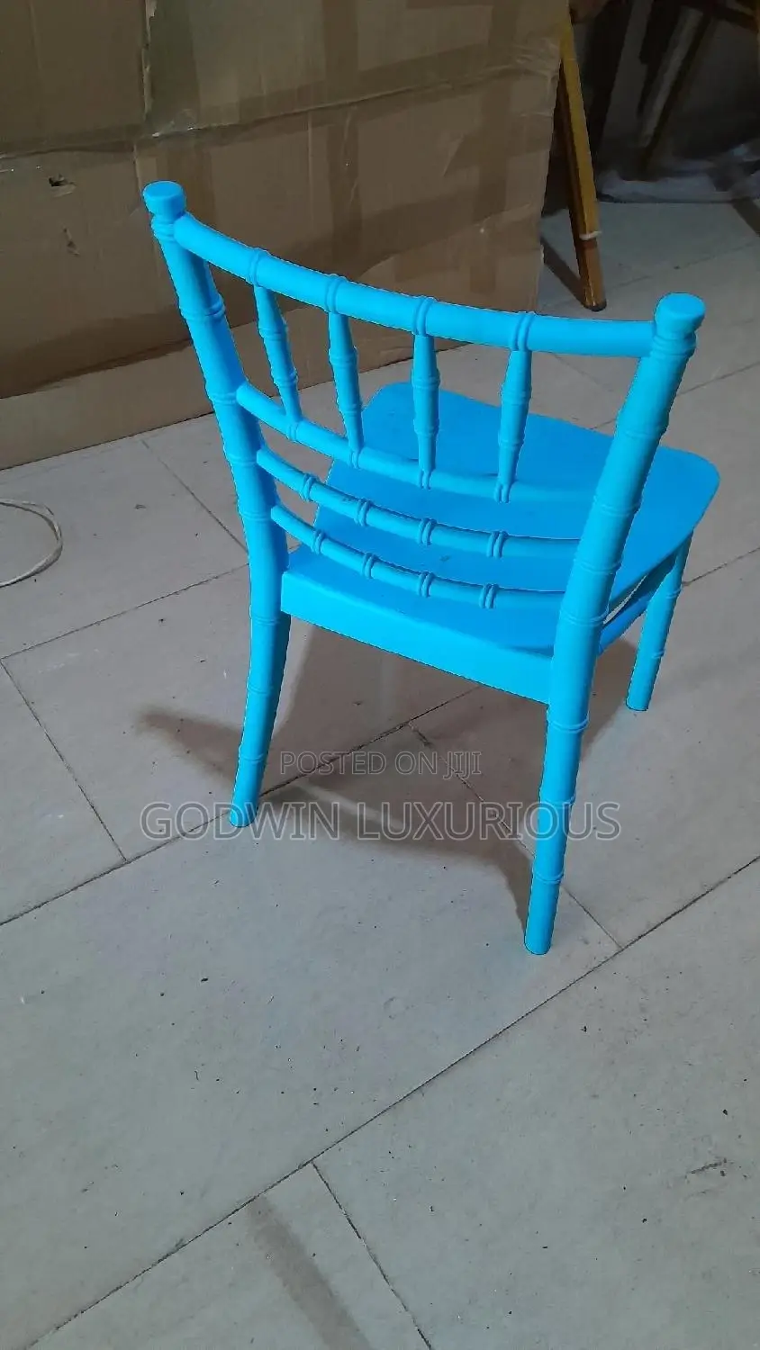 Kiddies Blue Chiavari Chairs